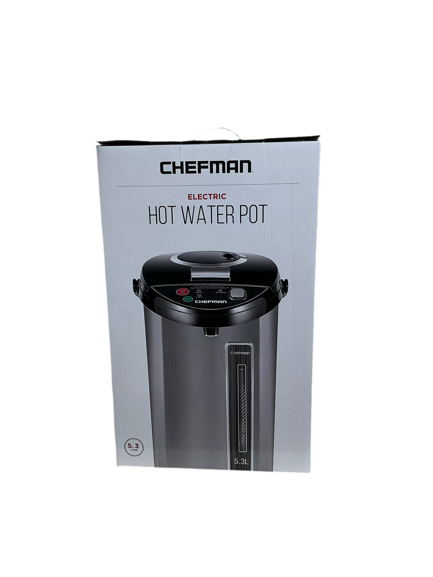 Chefman electric hot water pot 5.3L